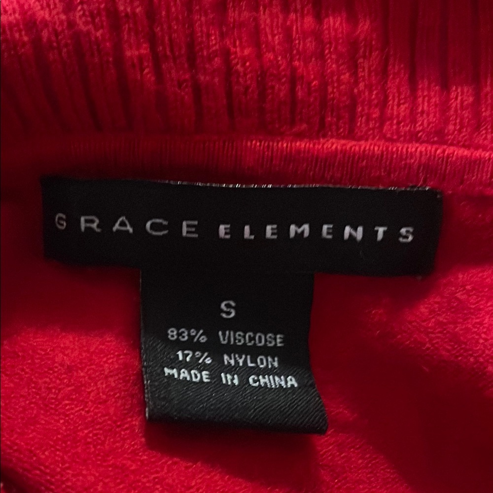 Grace Elements Red Top
